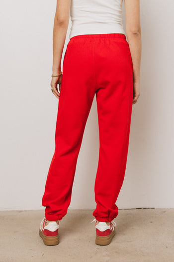 Out Of Office Sweatpants in Red - FINAL SALE