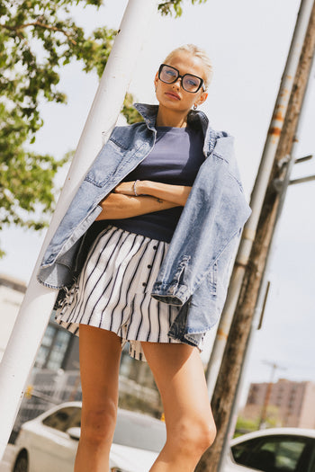 striped boxer shorts