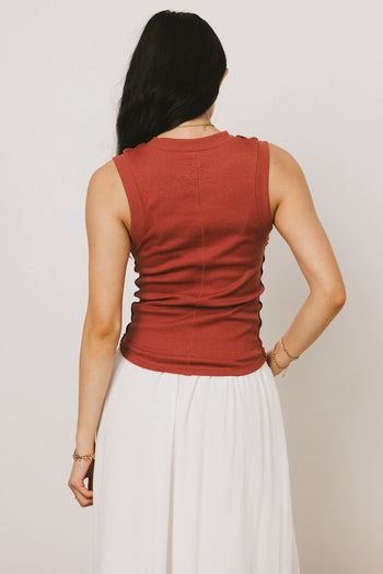 Ruby Tank in Rust - FINAL SALE