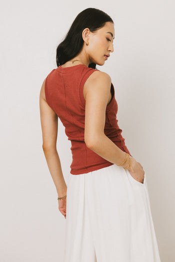 Ruby Tank in Rust - FINAL SALE