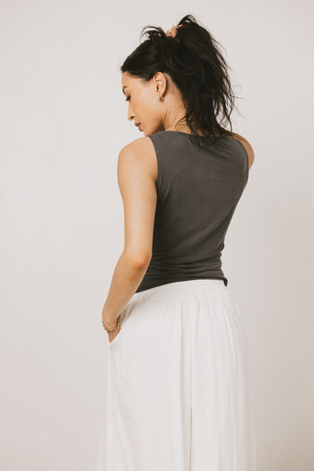 Asa Ruched Tank Top - FINAL SALE
