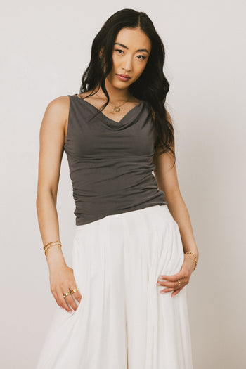 Asa Ruched Tank Top - FINAL SALE
