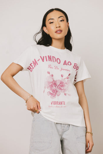 Welcome to Brazil Graphic Tee - FINAL SALE