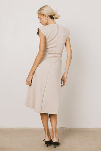 Kyra Midi Dress in Khaki - FINAL SALE