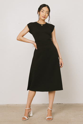 Midi Dress in Black