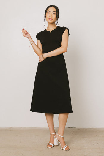 Midi Dress in Black