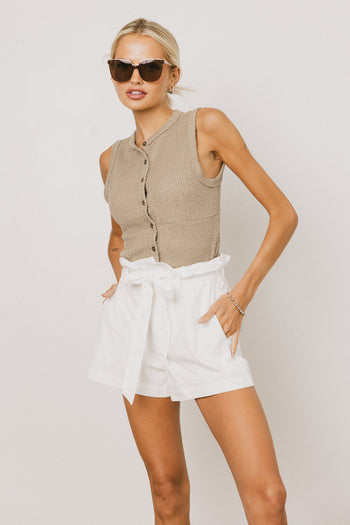 linen shorts