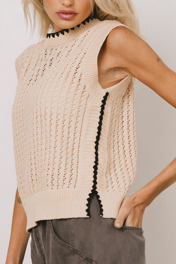 Nancy Sleeveless Sweater - FINAL SALE