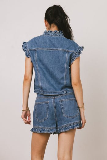 denim vest