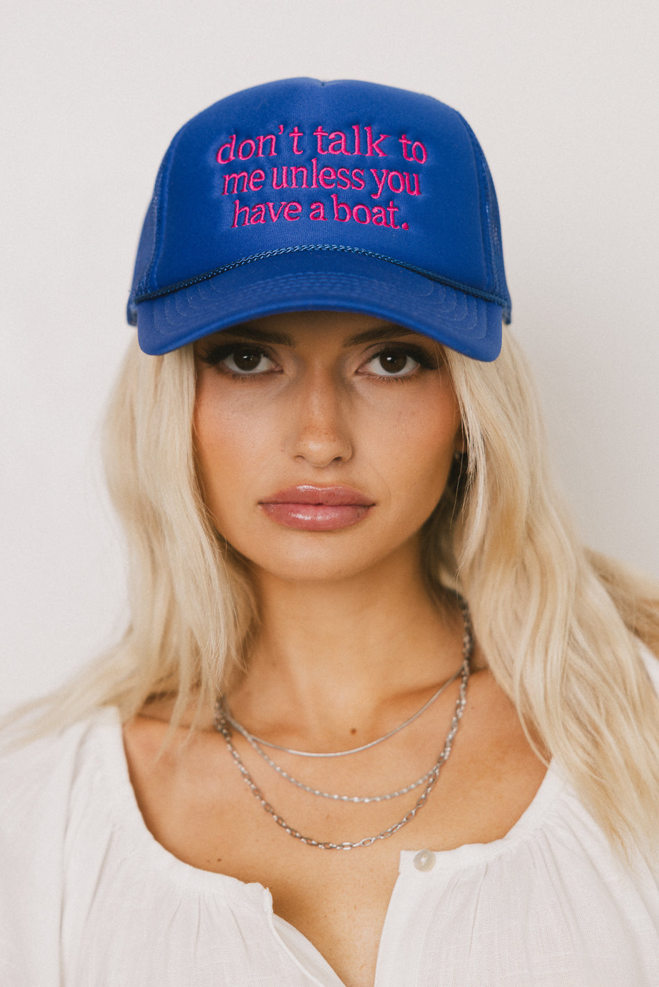 Don't Talk To Me Baseball Cap