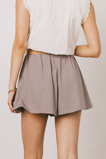 shorts with elastic waist