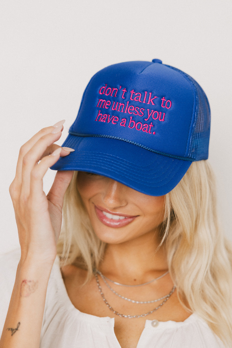 Don't Talk To Me Baseball Cap