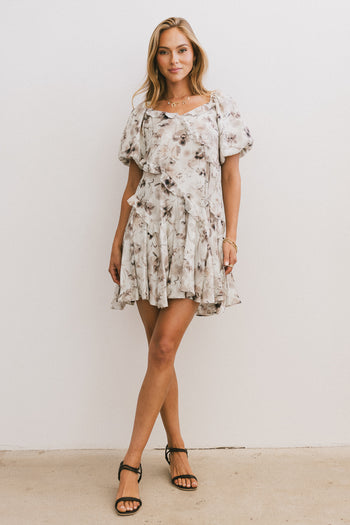 Ruffled Mini Dress