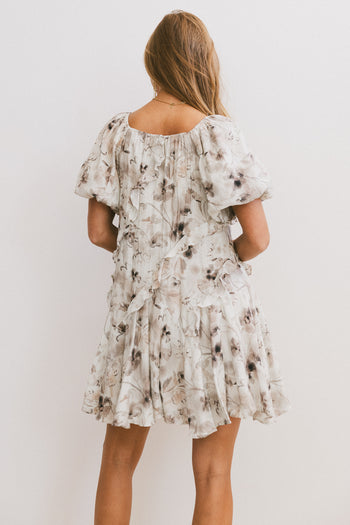 Ruffled Mini Dress
