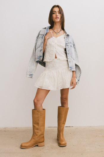 Devin Embroidered Top - FINAL SALE