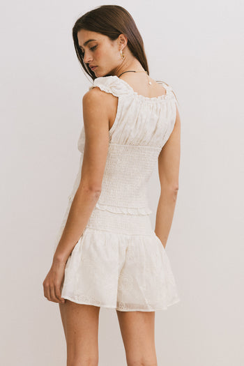 Devin Embroidered Top - FINAL SALE