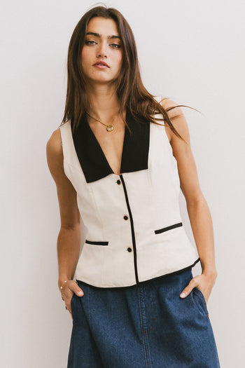 back tie vest