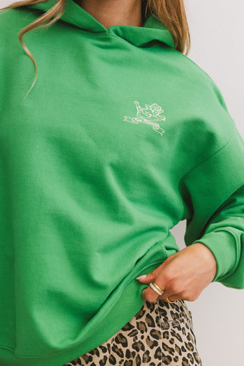 OVERSIZED GREEN PULL OVER