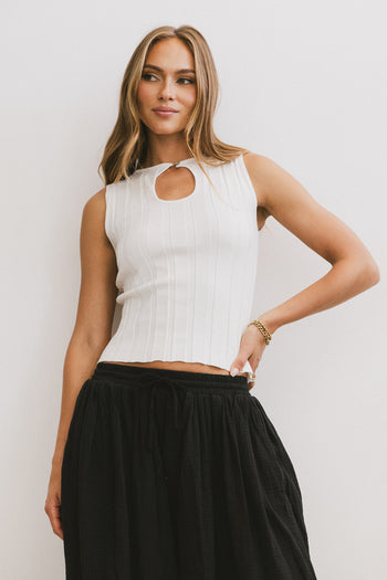 Alia Ribbed top - FINAL SALE