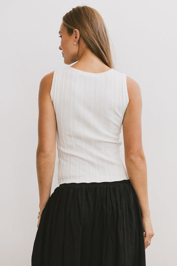 Alia Ribbed top - FINAL SALE