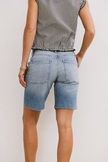 denim bermudas