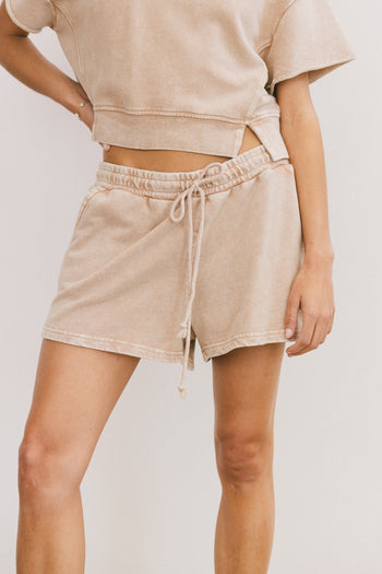 taupe shorts