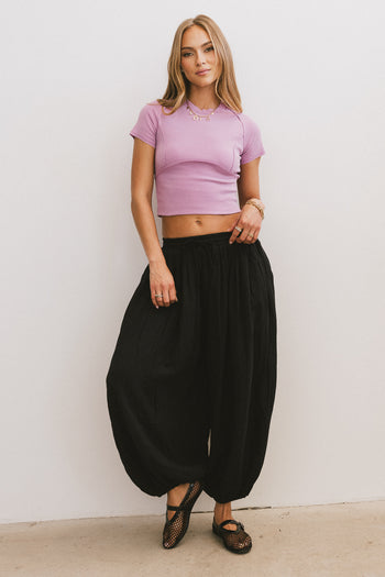 Jalen Loose Joggers in Black - FINAL SALE