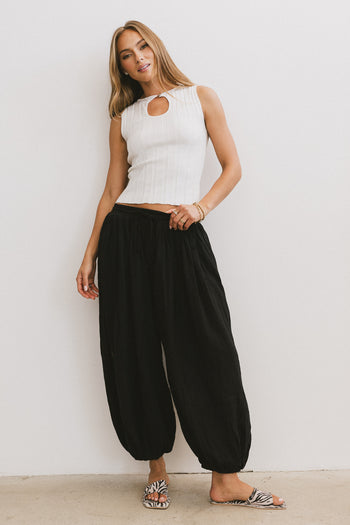 Alia Ribbed top - FINAL SALE