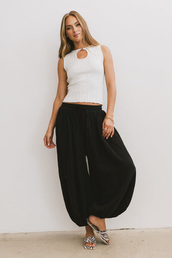 Jalen Loose Joggers in Black - FINAL SALE