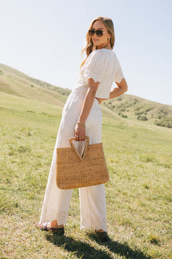 Ollie Embroidered Blouse - FINAL SALE