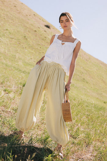 Cecily Bow Tank - FINAL SALE