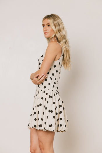 Polka Dot Mini Dress