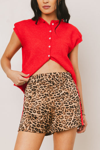 Clark Cardigan in Red