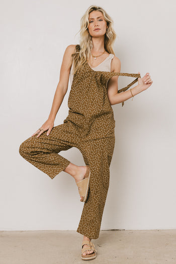 Floral Overalls