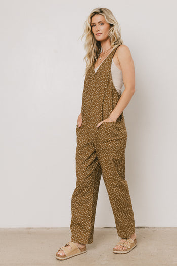 Lillian Floral Overalls - FINAL SALE