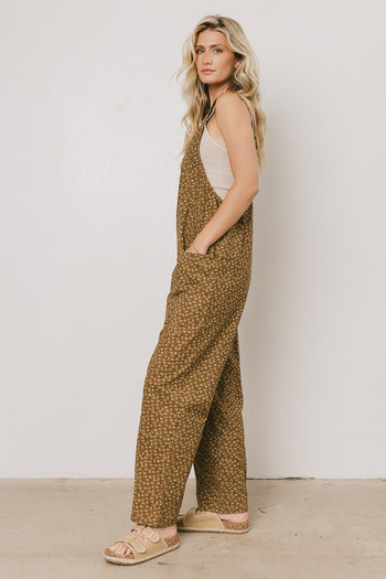 Floral Overalls