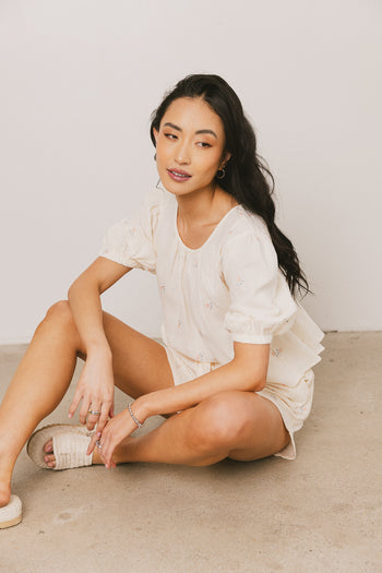 Elia Floral Top - FINAL SALE