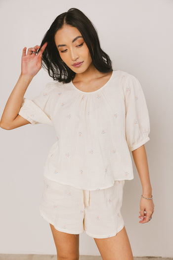 Elia Floral Top - FINAL SALE