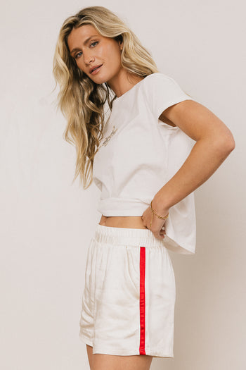 Milan Shorts in Cream - FINAL SALE