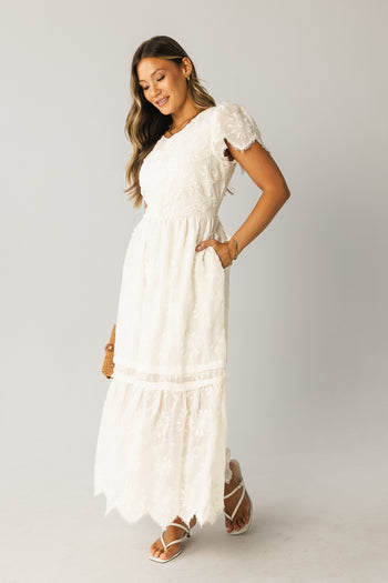 Macie Lace Maxi Dress - FINAL SALE