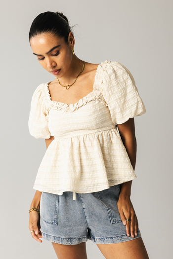 BREATHABLE DENIM SHORTS