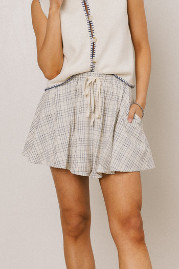 Emory Plaid Shorts - FINAL SALE
