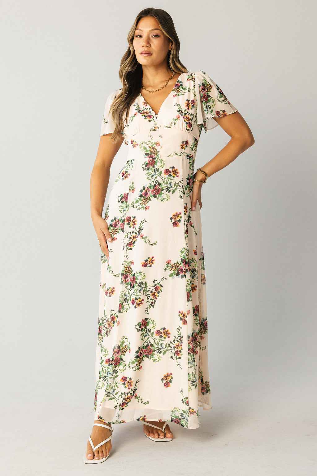 Melissa Floral Maxi Dress Melissa Floral Maxi Dress