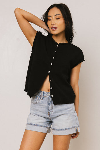 Clark Cardigan in Black