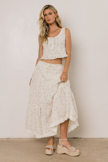 Eileen Floral Tank Top - FINAL SALE