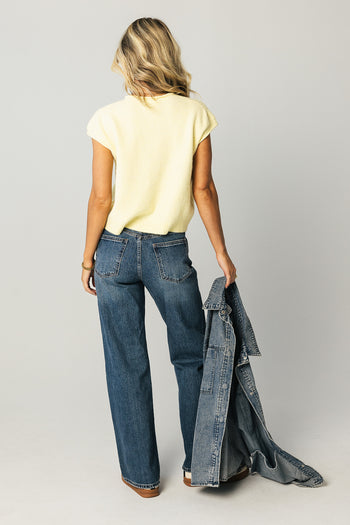 Clark Cardigan in Yellow