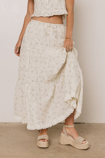 Eileen Floral Maxi Skirt - FINAL SALE