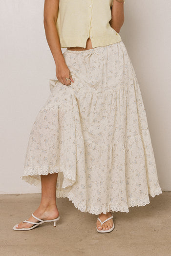 Eileen Floral Maxi Skirt - FINAL SALE