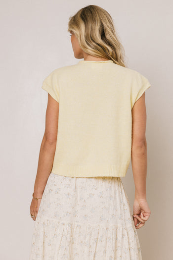 Clark Cardigan in Yellow