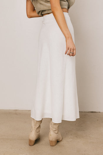 BASIC WHITE SKIRT